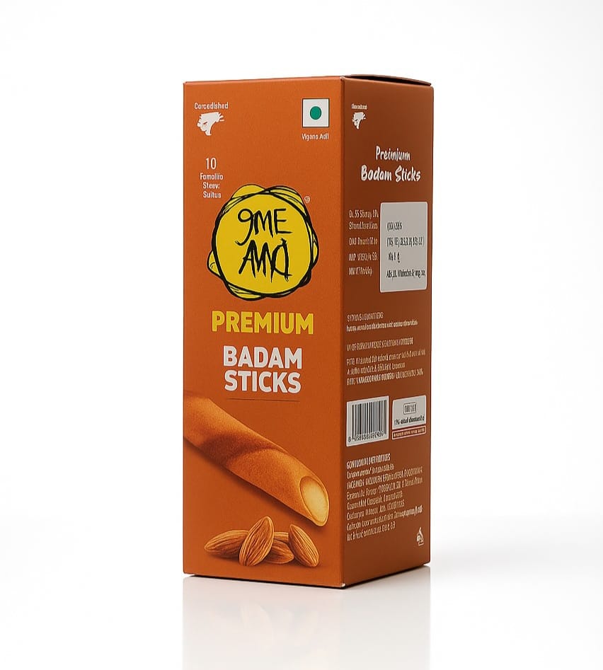 Gone Mad Gang of 10 Premium Badam Sticks – Crispy, Creamy & Delicious Snack